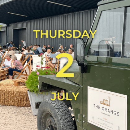 Tour & Tasting - Thursday 2nd July