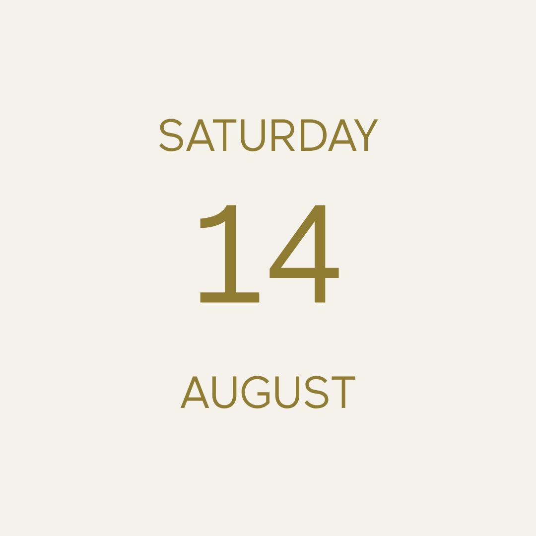 Vineyard Tour & Tasting – Saturday 14th August