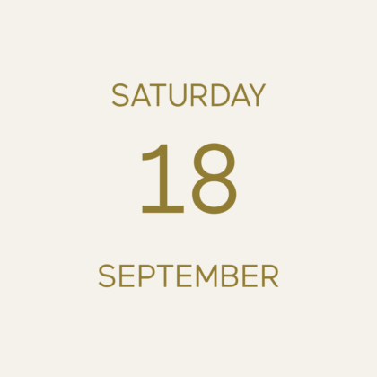 Vineyard Tour & Tasting - Saturday 18th September