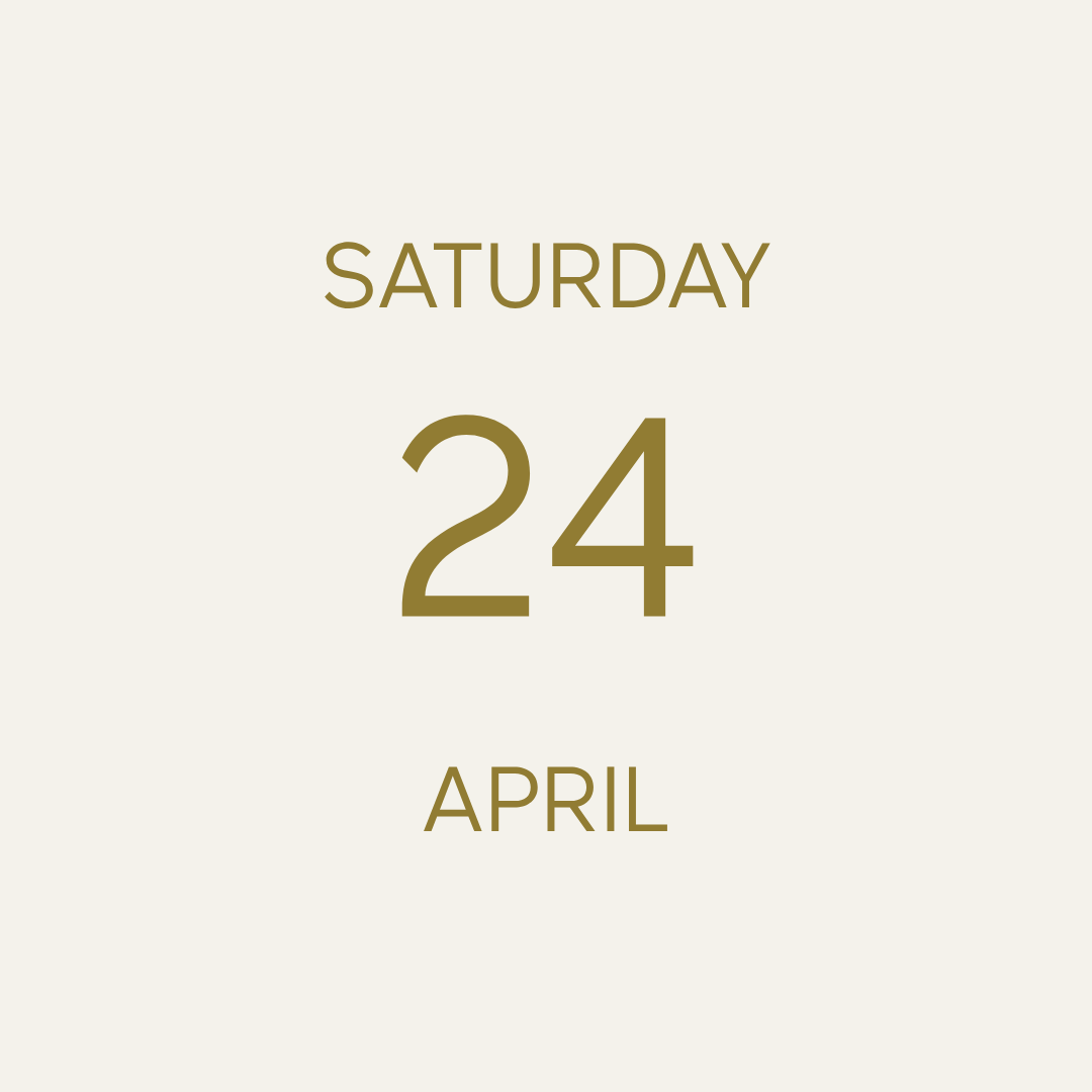 Vineyard Tour & Tasting – Saturday 24th April
