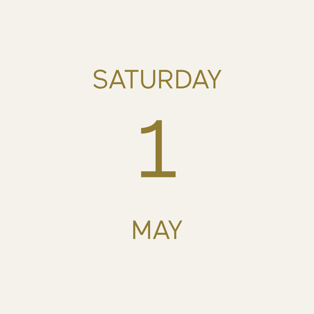 Vineyard Tour & Tasting – Saturday 1st May