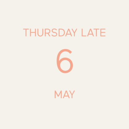Tour & Tasting - Thursday 6th May