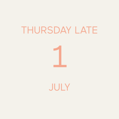 Tour & Tasting - Thursday 1st July