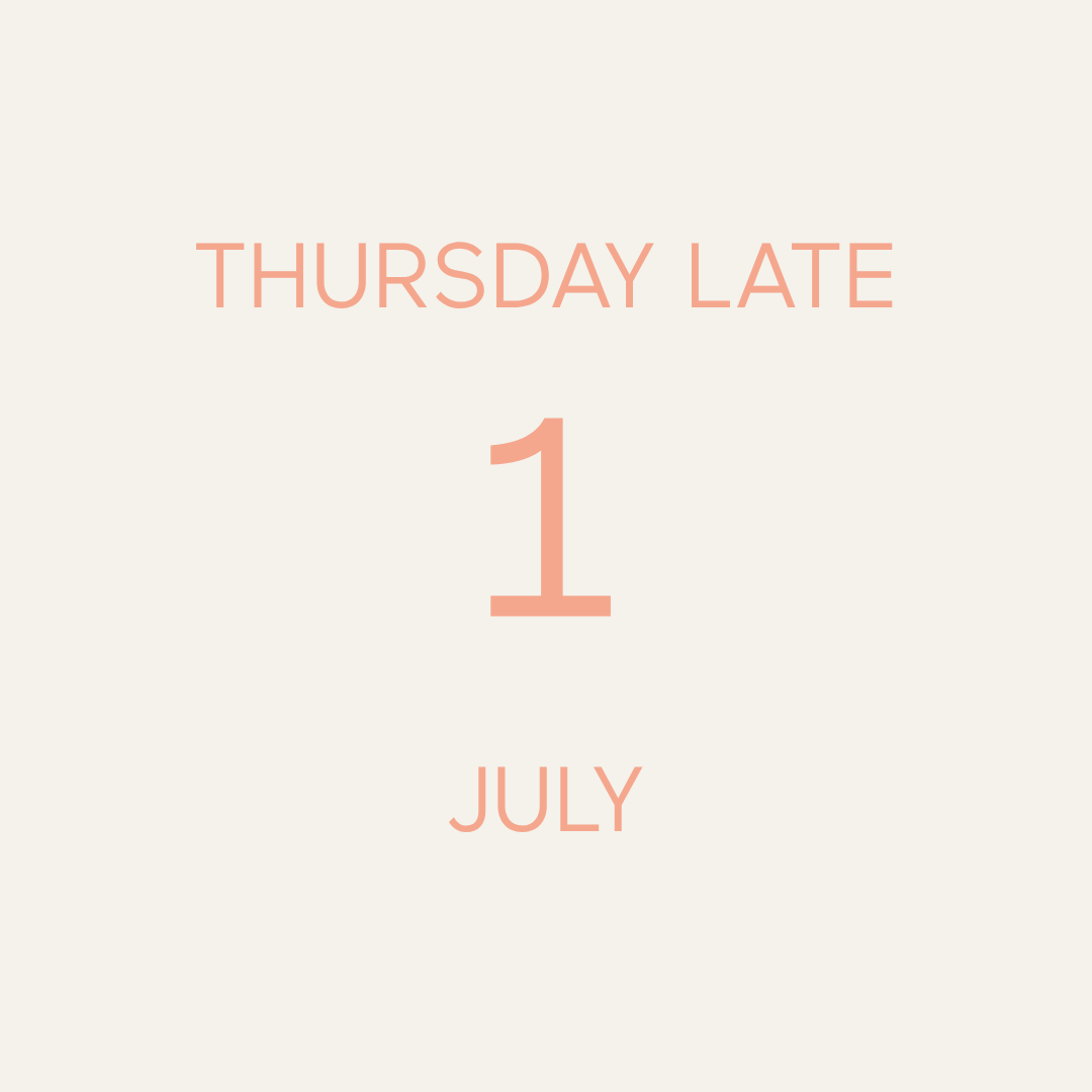 Tour & Tasting – Thursday 1st July