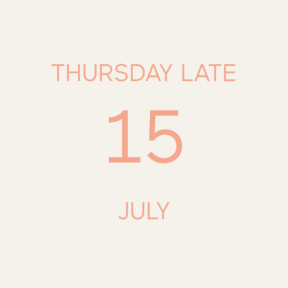 Tour & Tasting - Thursday 15th July