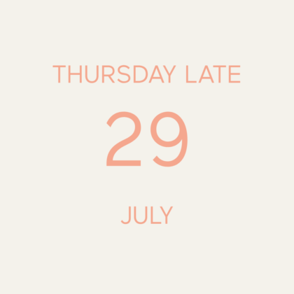 Tour & Tasting - Thursday 29th July