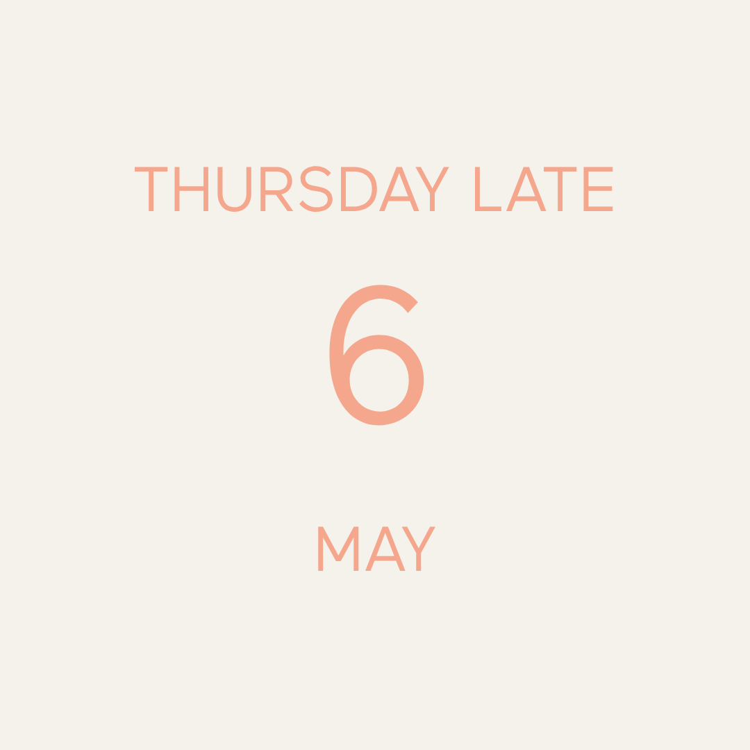 Tour & Tasting – Thursday 6th May
